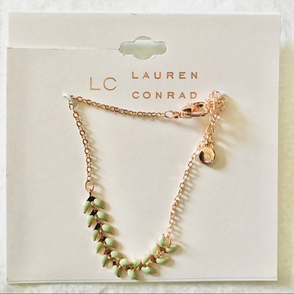 LC Lauren Conrad Enamel Chevron Bracelet - Picture 2 of 2